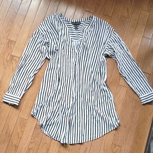 Love & Legend Pinstripe Tunic